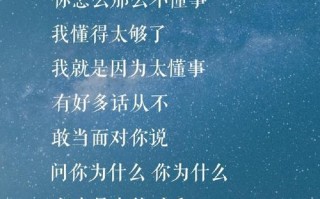 我懂了（一个年轻人的成长经历）