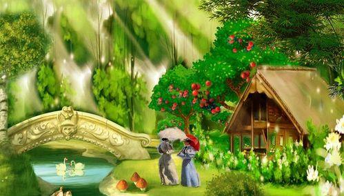 画中的美景（邂逅一幅画，找到真正的自己）-第3张图片-学作网