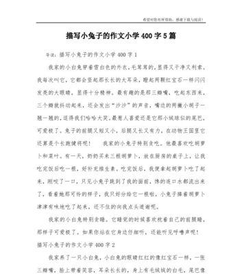 TheAdventuresofLittleBunny（Aheartwarmingtaleoffriendshipandbravery）-第1张图片-学作网