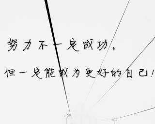 成功只能来自于努力（一个人物的奋斗故事）-第1张图片-学作网