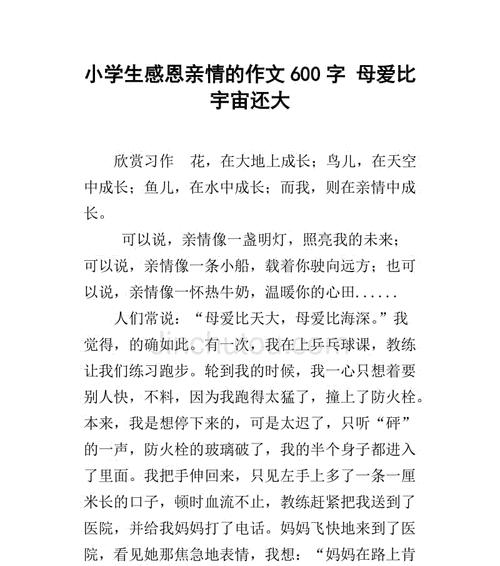 母爱胜过金子（一位伟大母亲的故事）-第2张图片-学作网