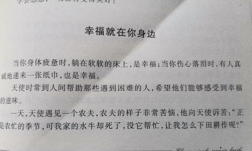 捡拾幸福-第1张图片-学作网